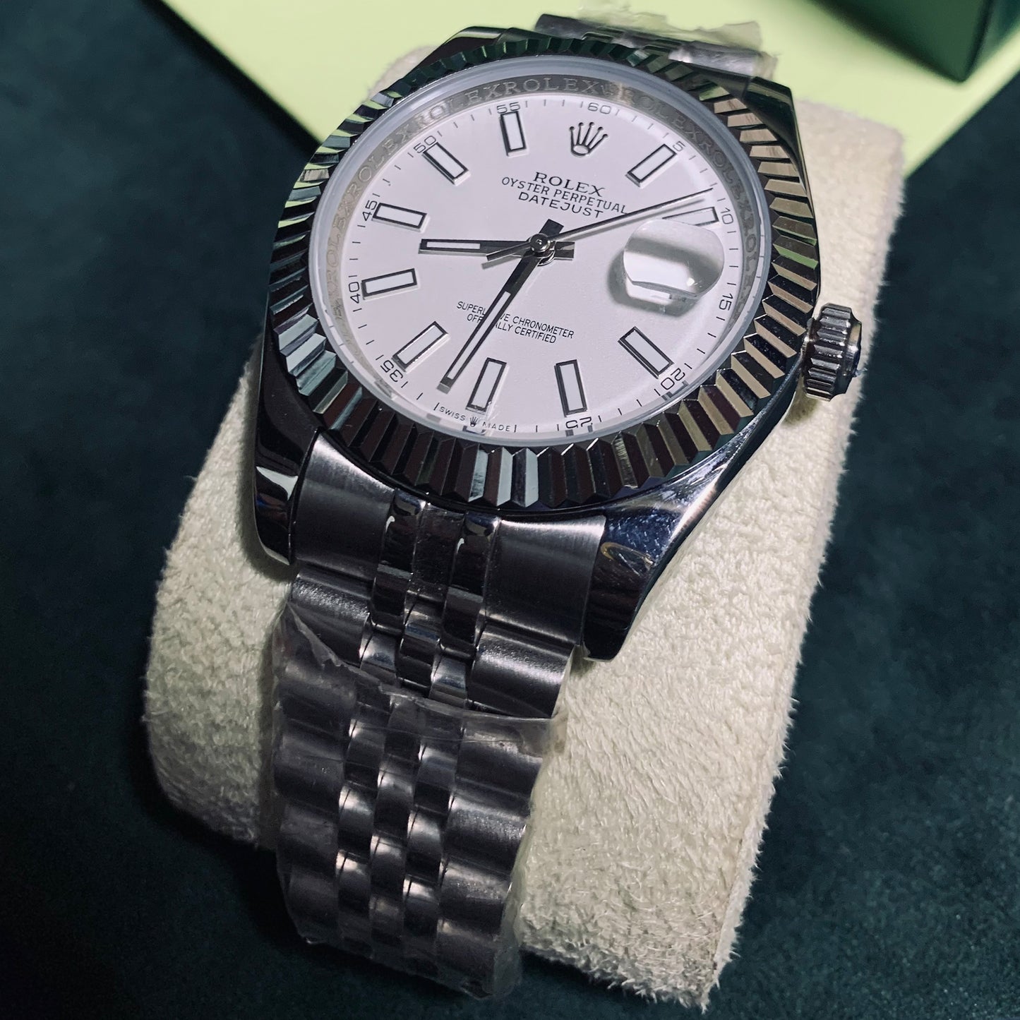 ROLEX Men 40mm jubilee