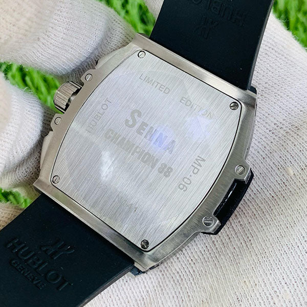 Hublot Silver Dial Spirit of Big Bang Square Automatic Skeleton Dial Men