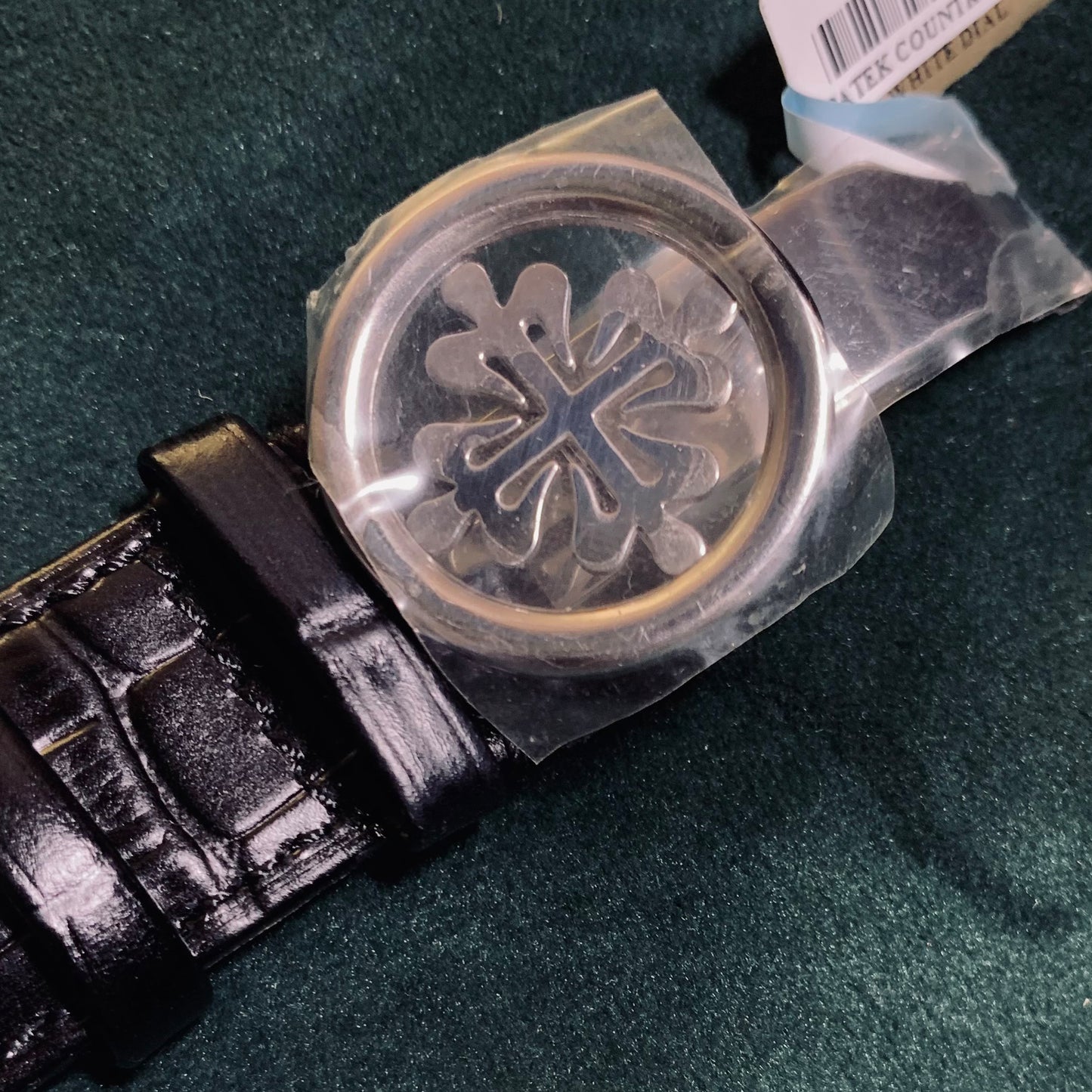 Patek Philippe Men 40mm Grand Complication Black Leather Strep