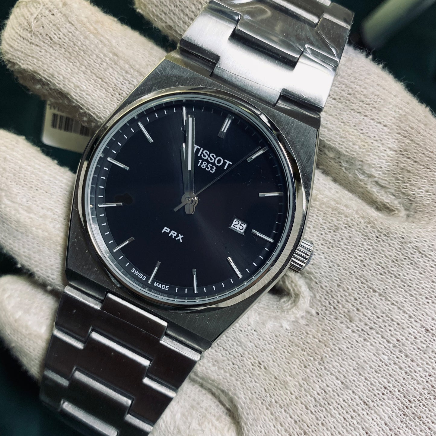 Tissot PRX Men 40mm Blue Dial Steel Bracelet