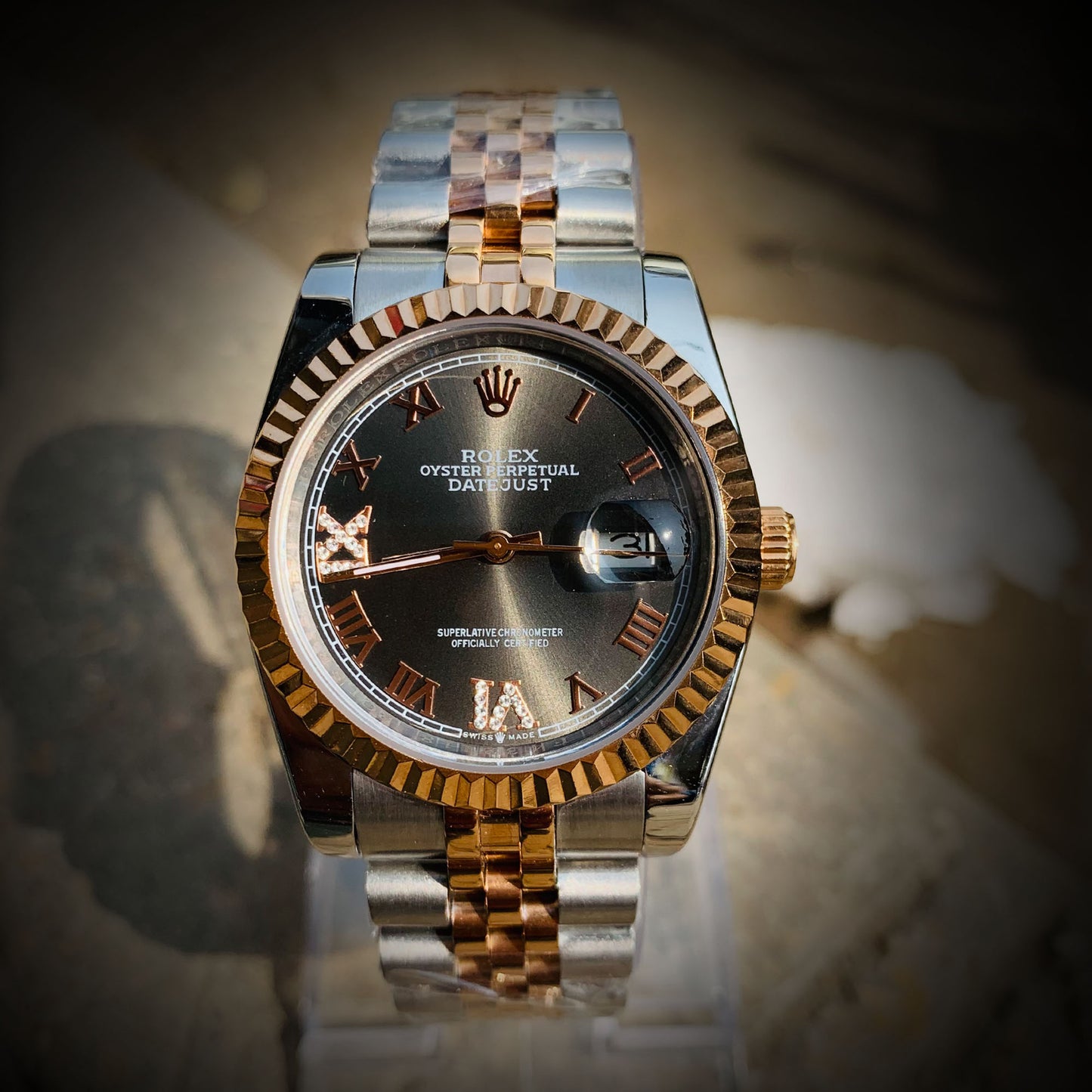 ROLEX Men 36mm jubilee