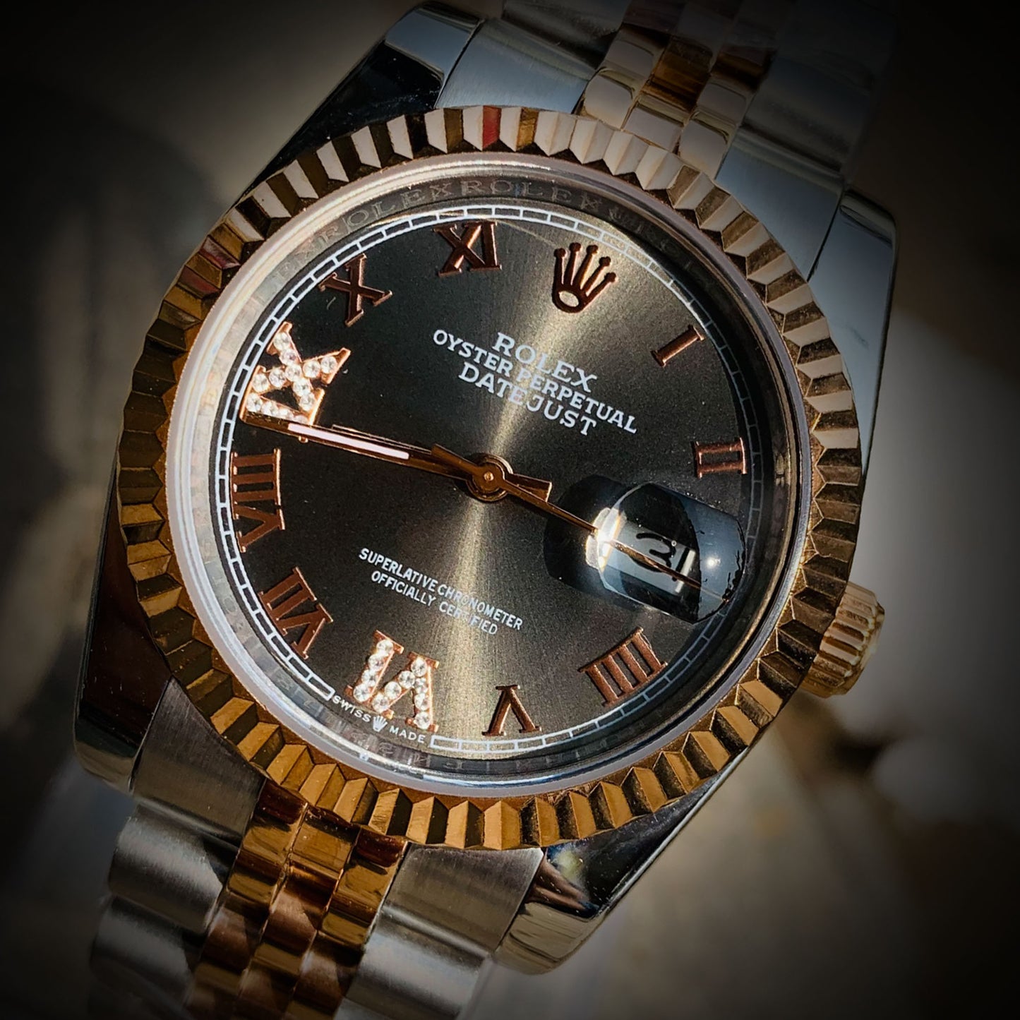 ROLEX Men 36mm jubilee