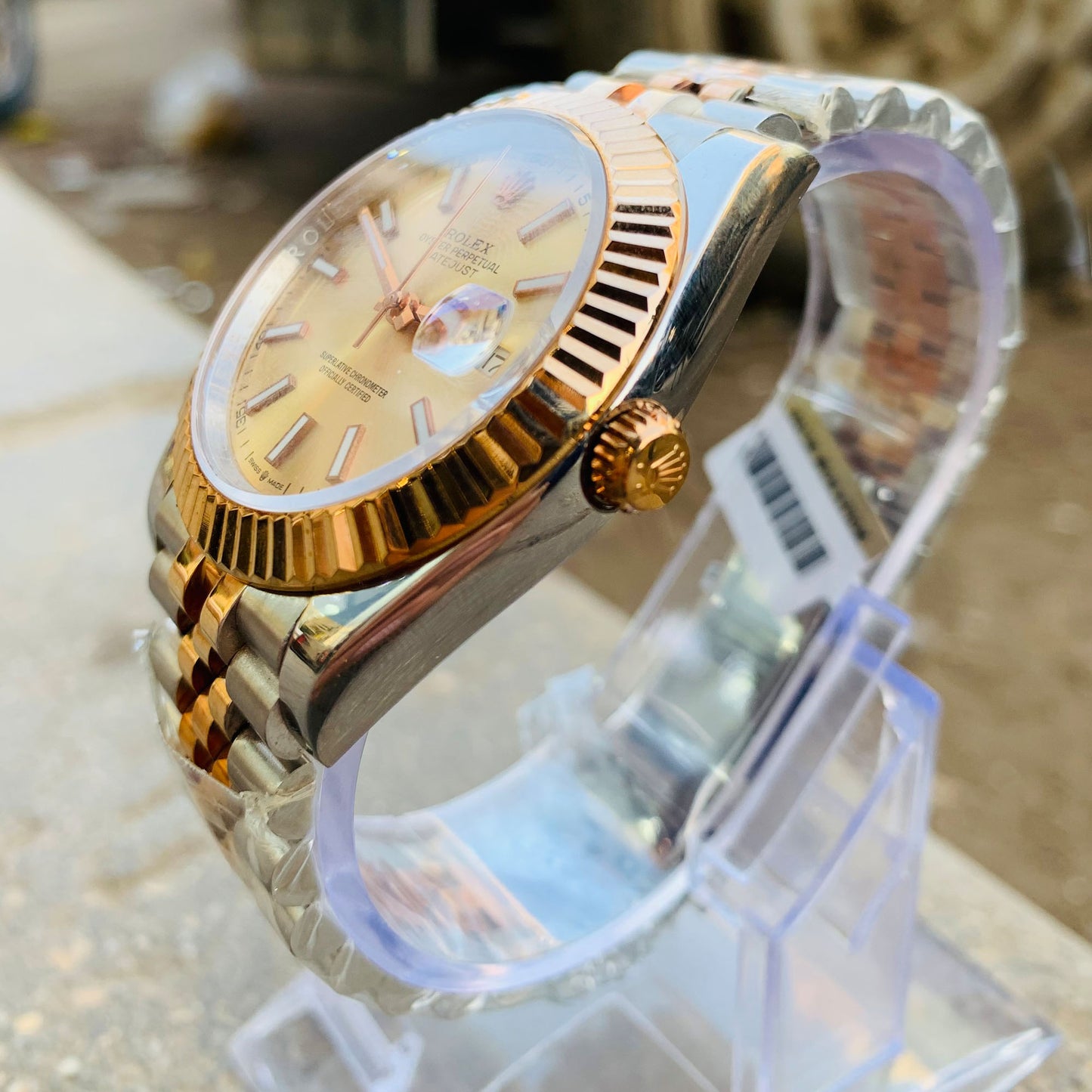 ROLEX Men 40mm jubilee
