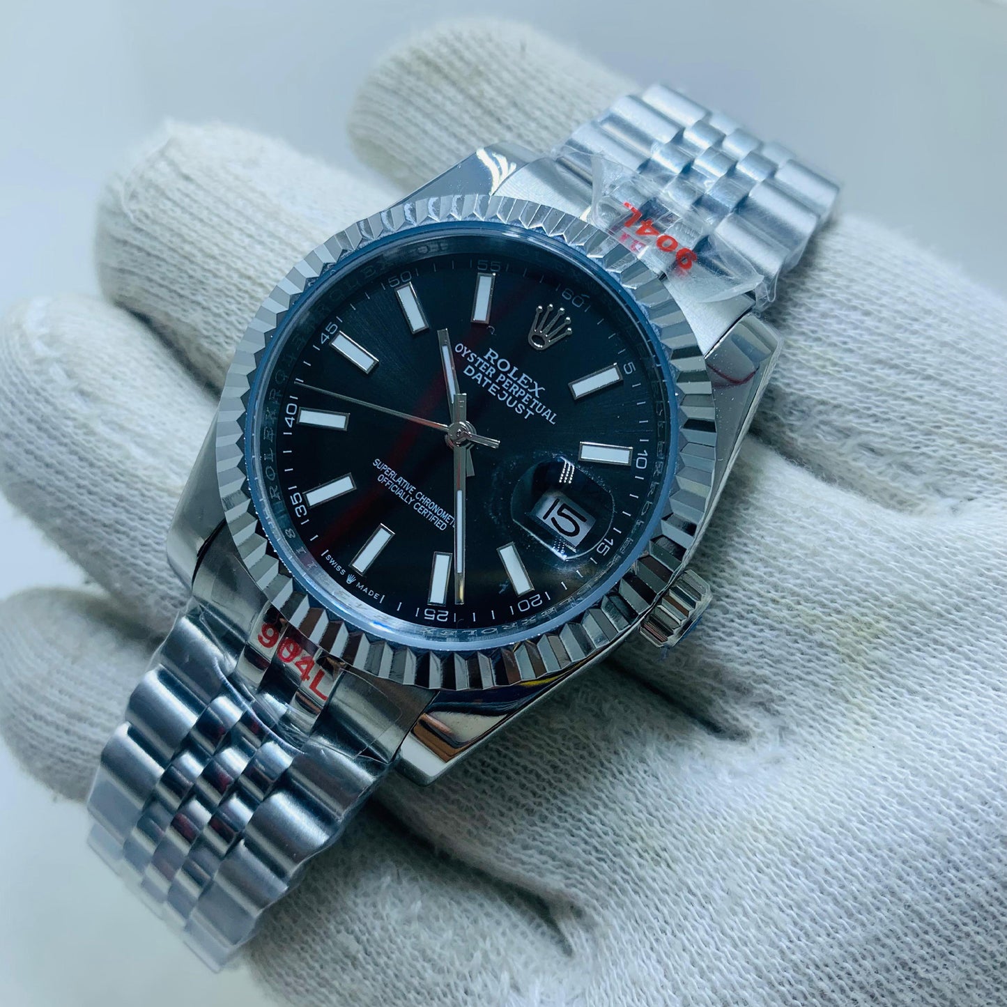 ROLEX Men 36mm jubilee