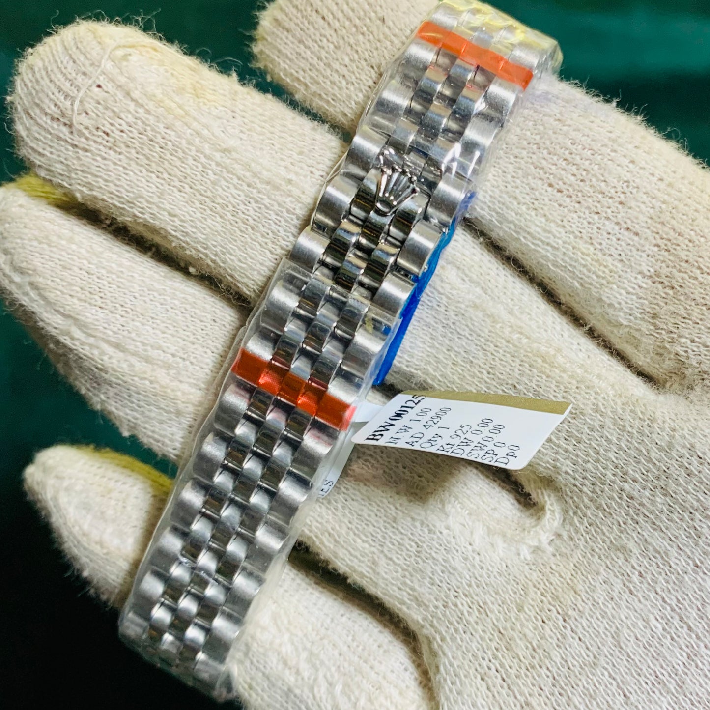 Rolex Woman Date just 31mm with Blue Diamond Dial and Steel Jubilee Bracelet - Karachi