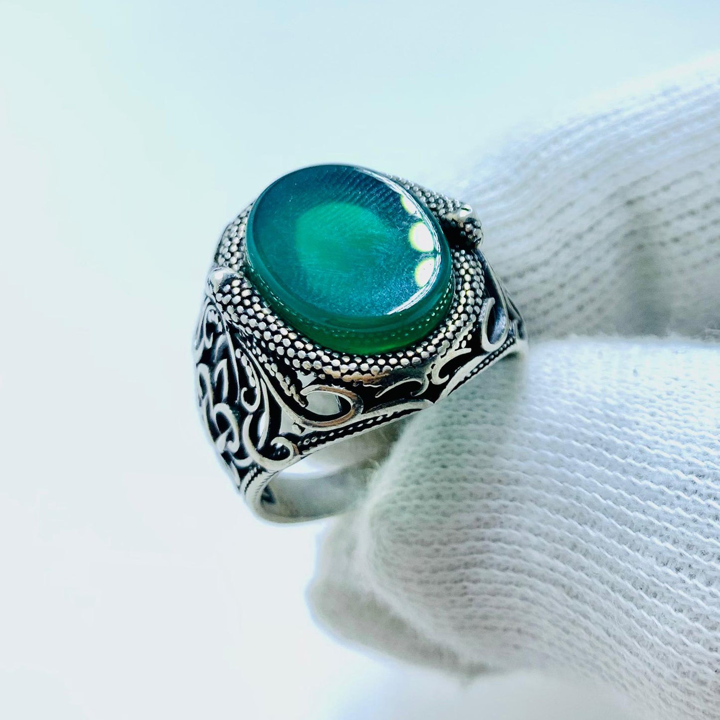 925 SILVER MEN RING-SR-20751
