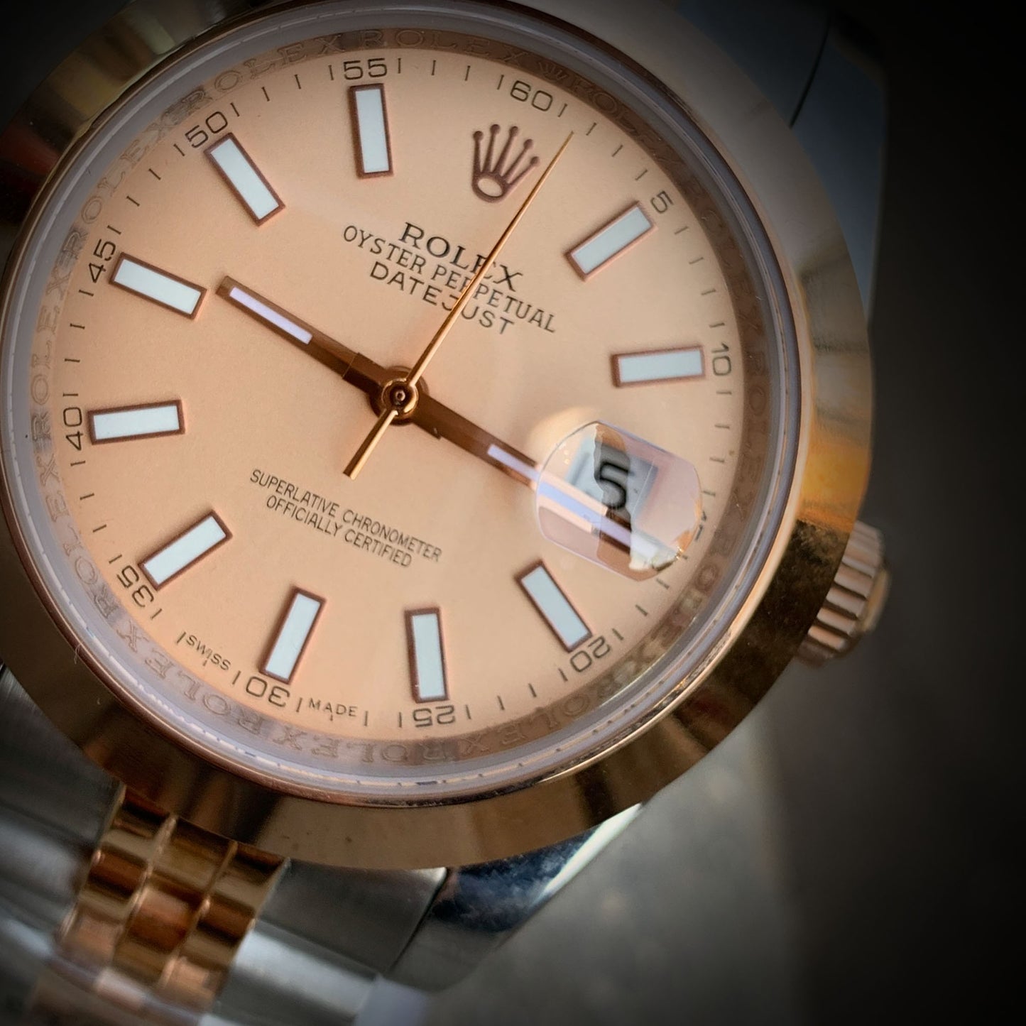 ROLEX Men 40mm jubilee