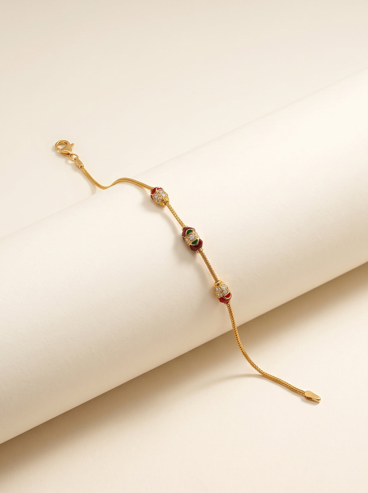 21KT GOLD BRACELET -CB-20203