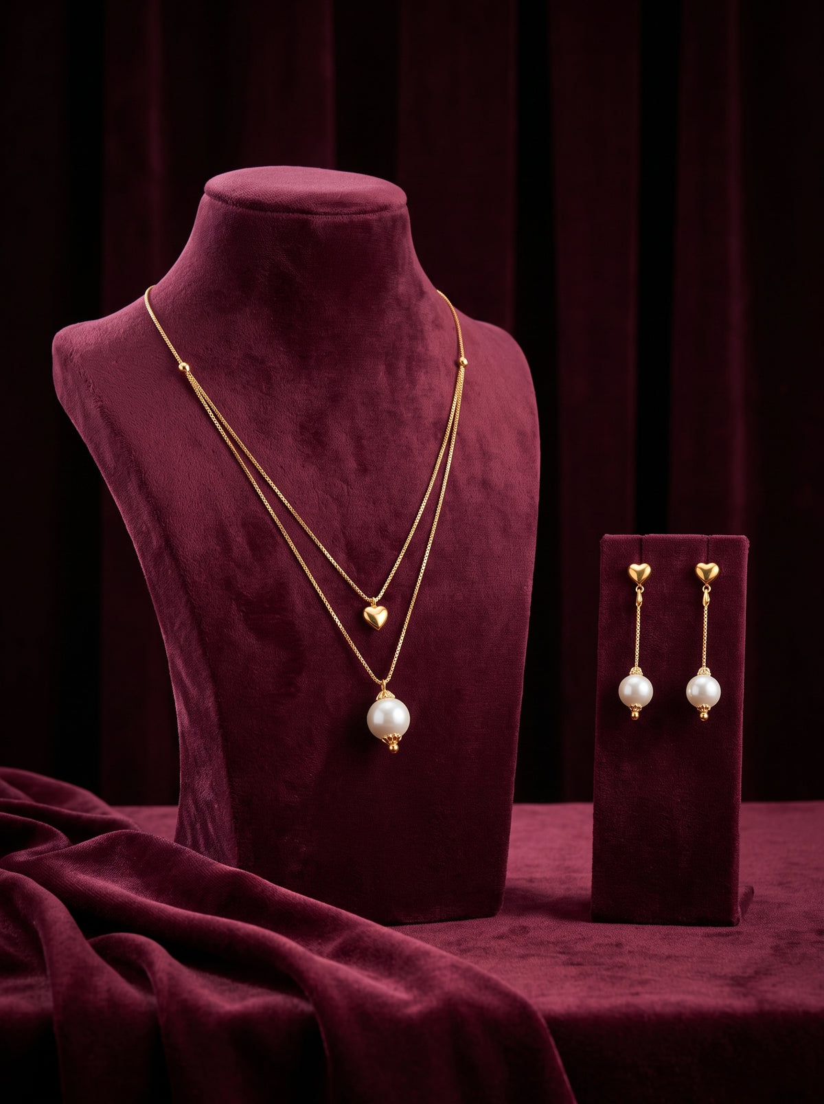 21KT Gold Necklace-PS-20465-26