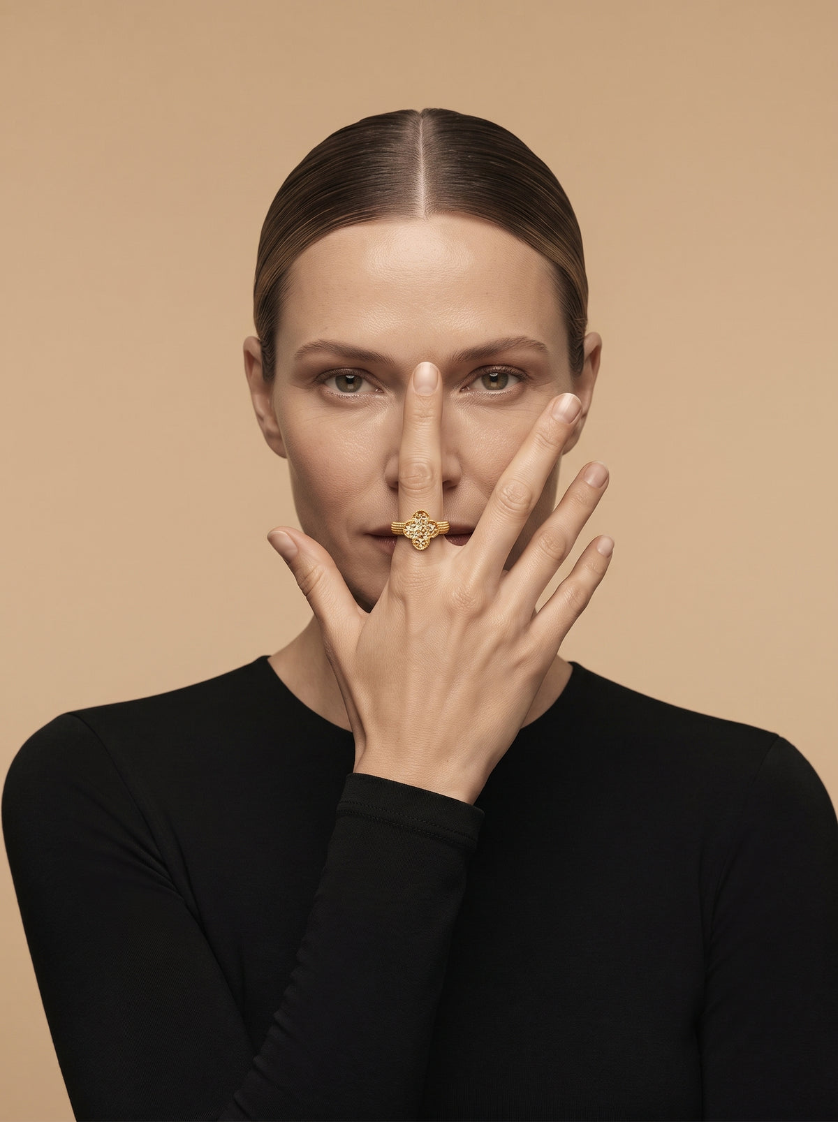 21KT Gold Ring-RG-21408-26