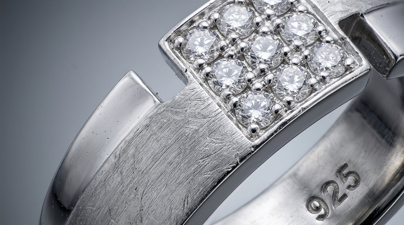 925 SILVER MEN RING-SR-21455