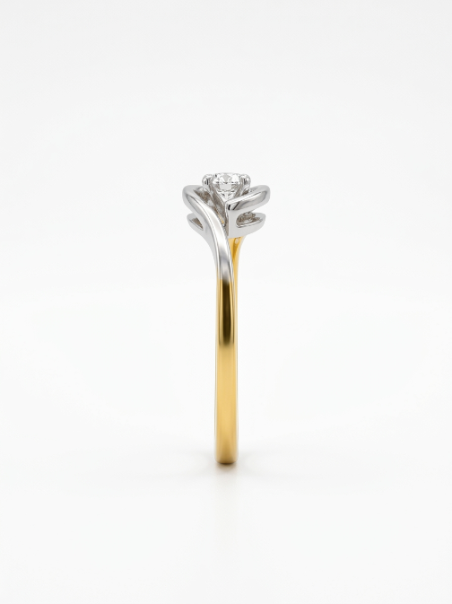 21KT Diamond Ring-DR-20076-22