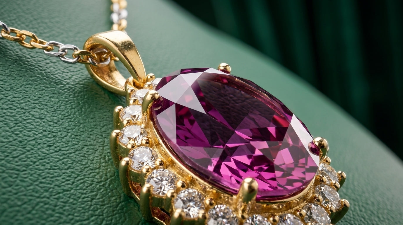 21KT Gold Locket Set-LS-16116