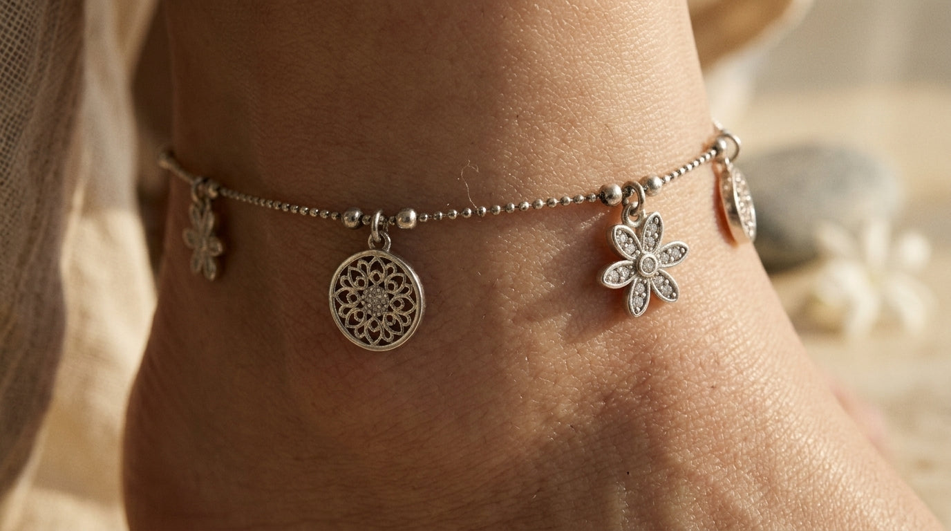 925 SILVER WOMEN ANKLET-SP-20453