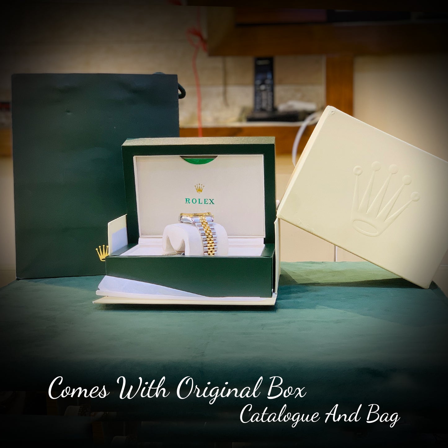 2023 ROLEX MEN Just Date Roman 36MM Dial Jubilee Bracelet