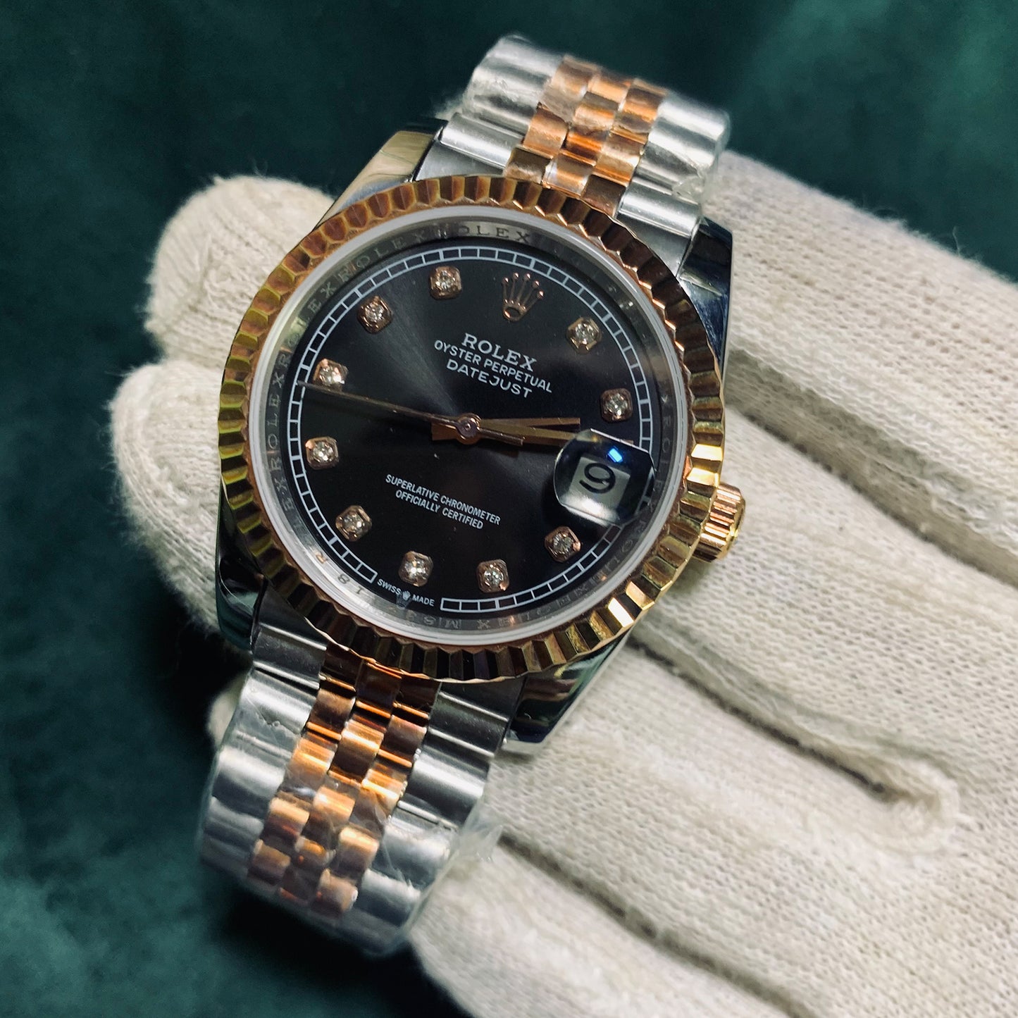 ROLEX Men 36mm jubilee