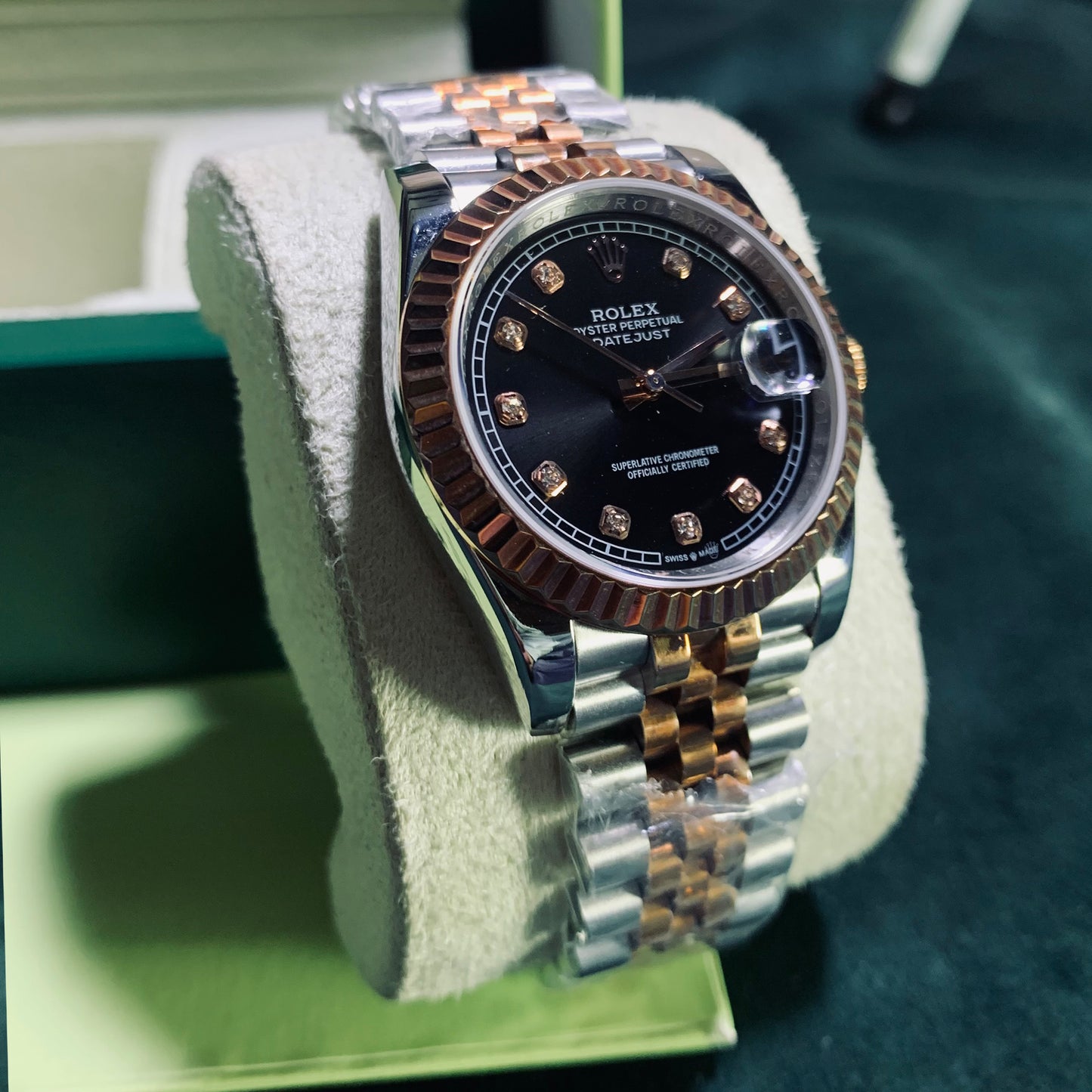 ROLEX Men 36mm jubilee