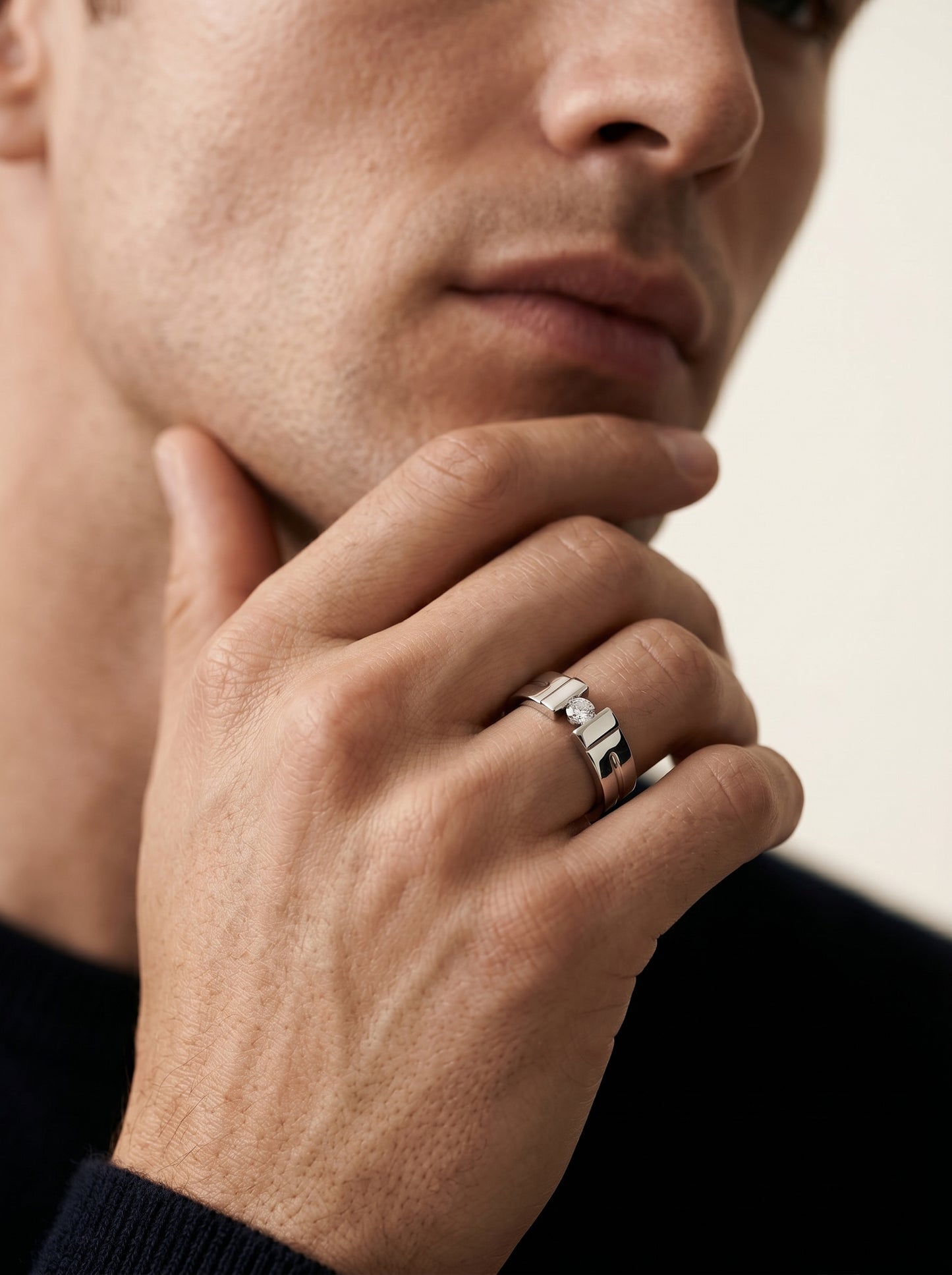 925 SILVER MEN RING-SR-21628