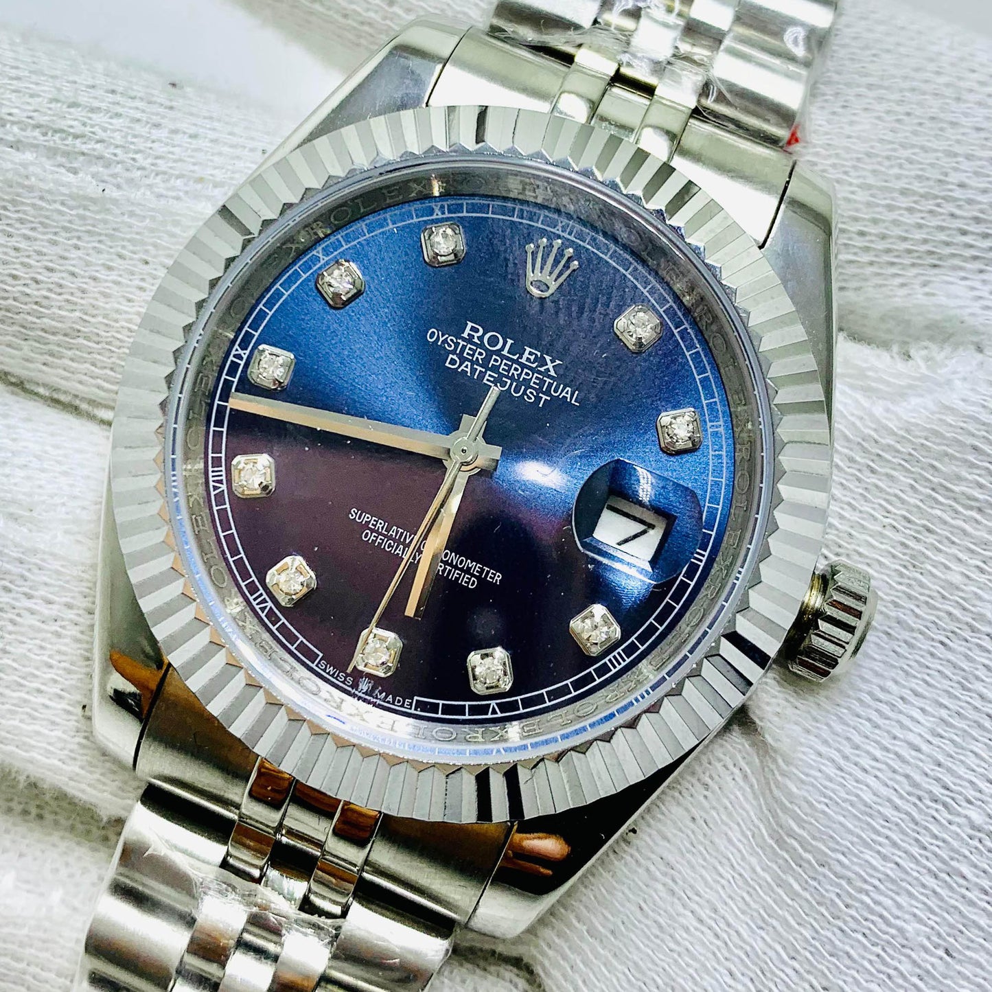 ROLEX Men 40mm jubilee