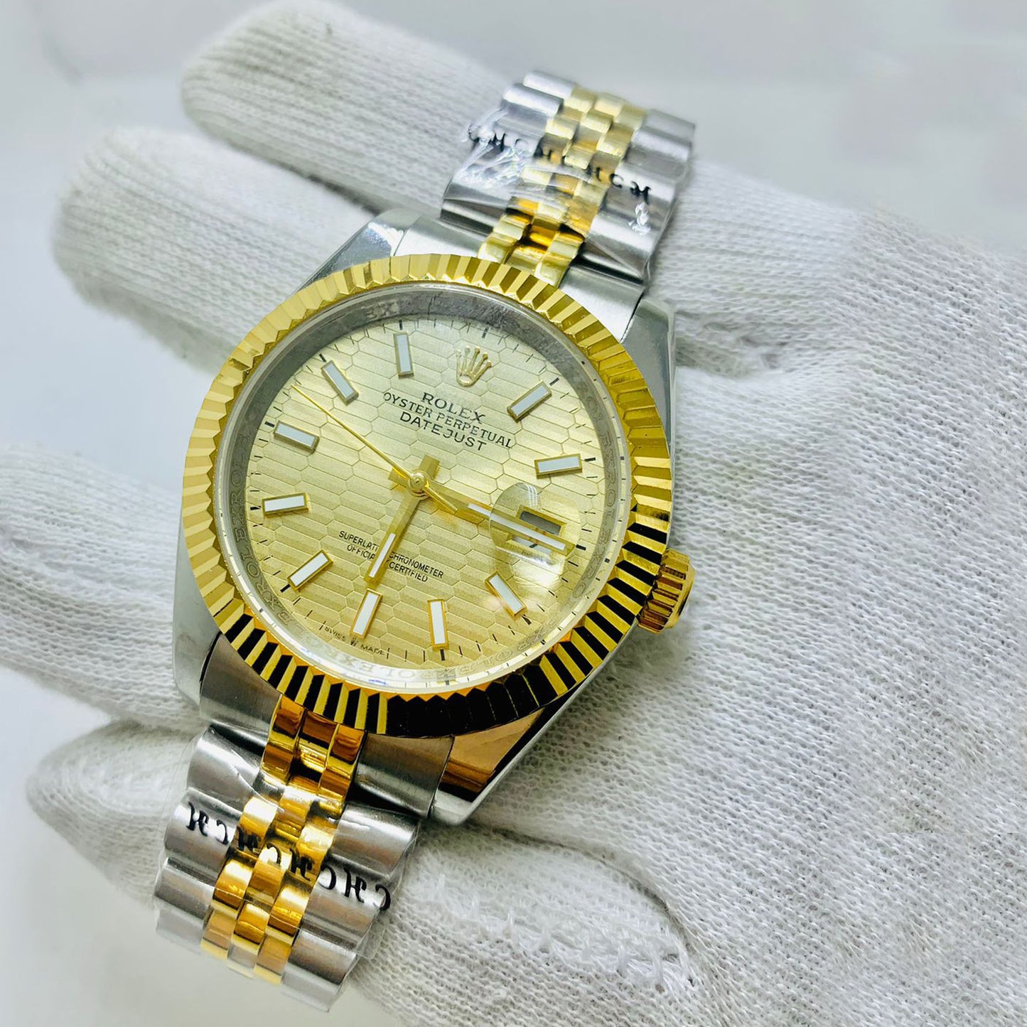 ROLEX Men 40mm jubilee