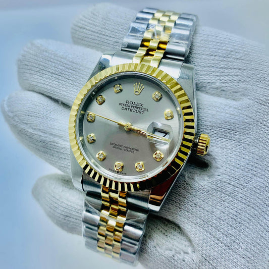 ROLEX Men 36mm jubilee