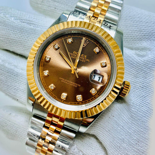 ROLEX Men 40mm jubilee