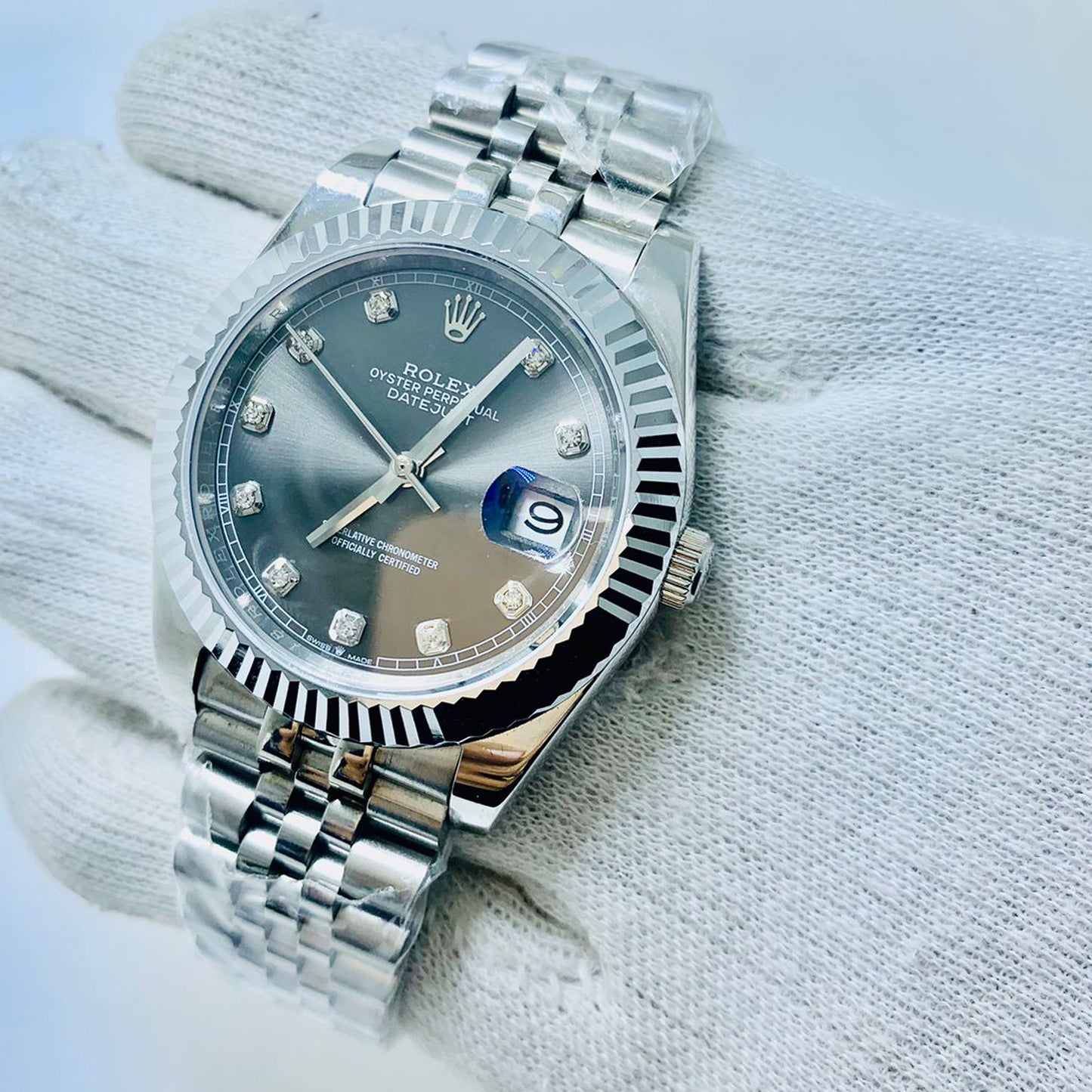 ROLEX Men 40mm jubilee