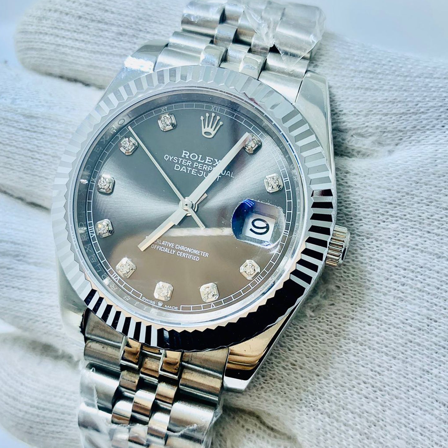 ROLEX Men 40mm jubilee