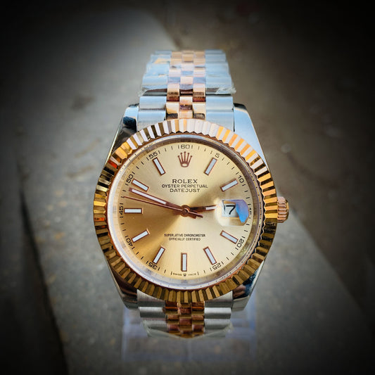 ROLEX Men 40mm jubilee