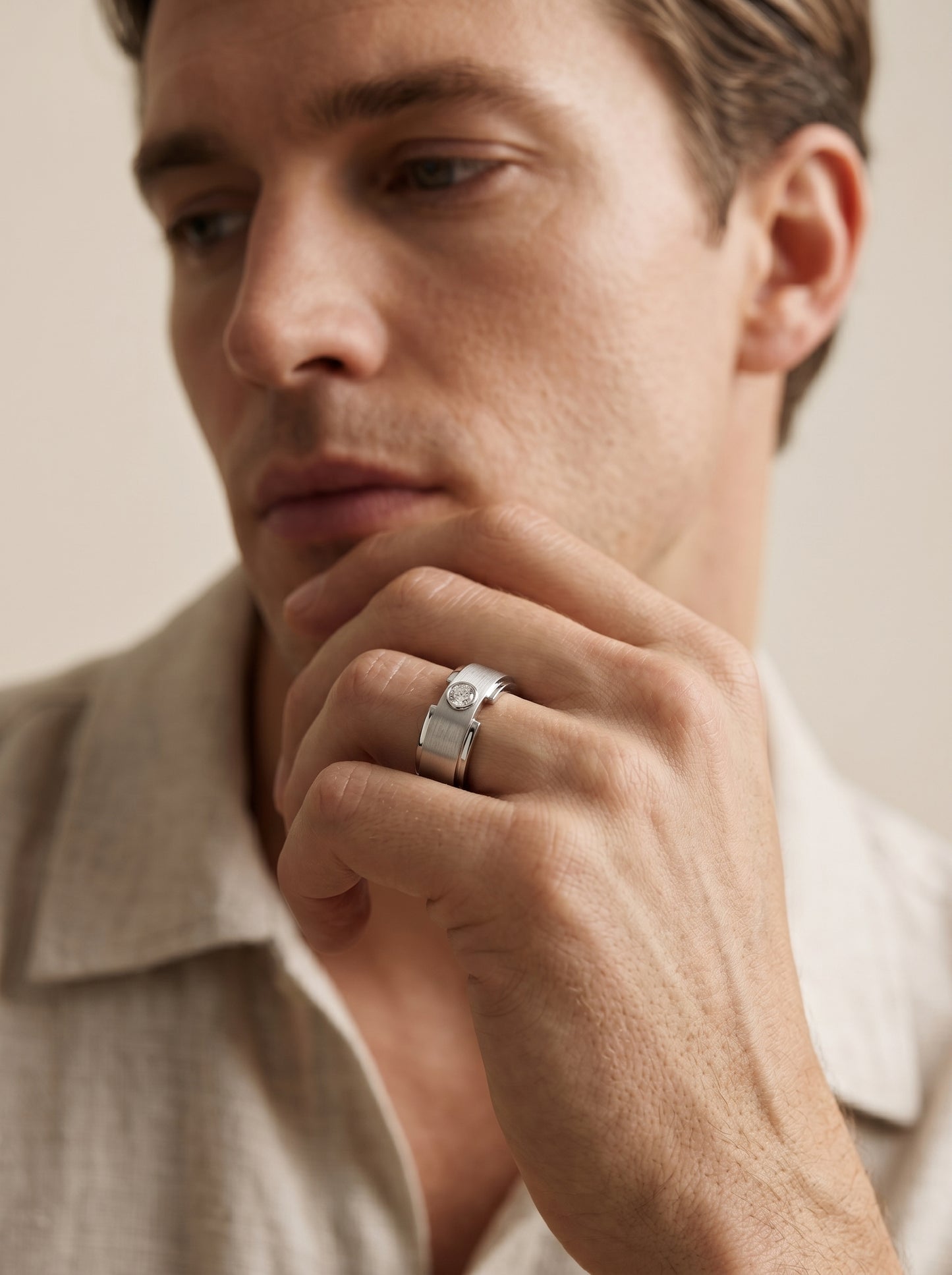 925 SILVER MEN RING-SR-21764