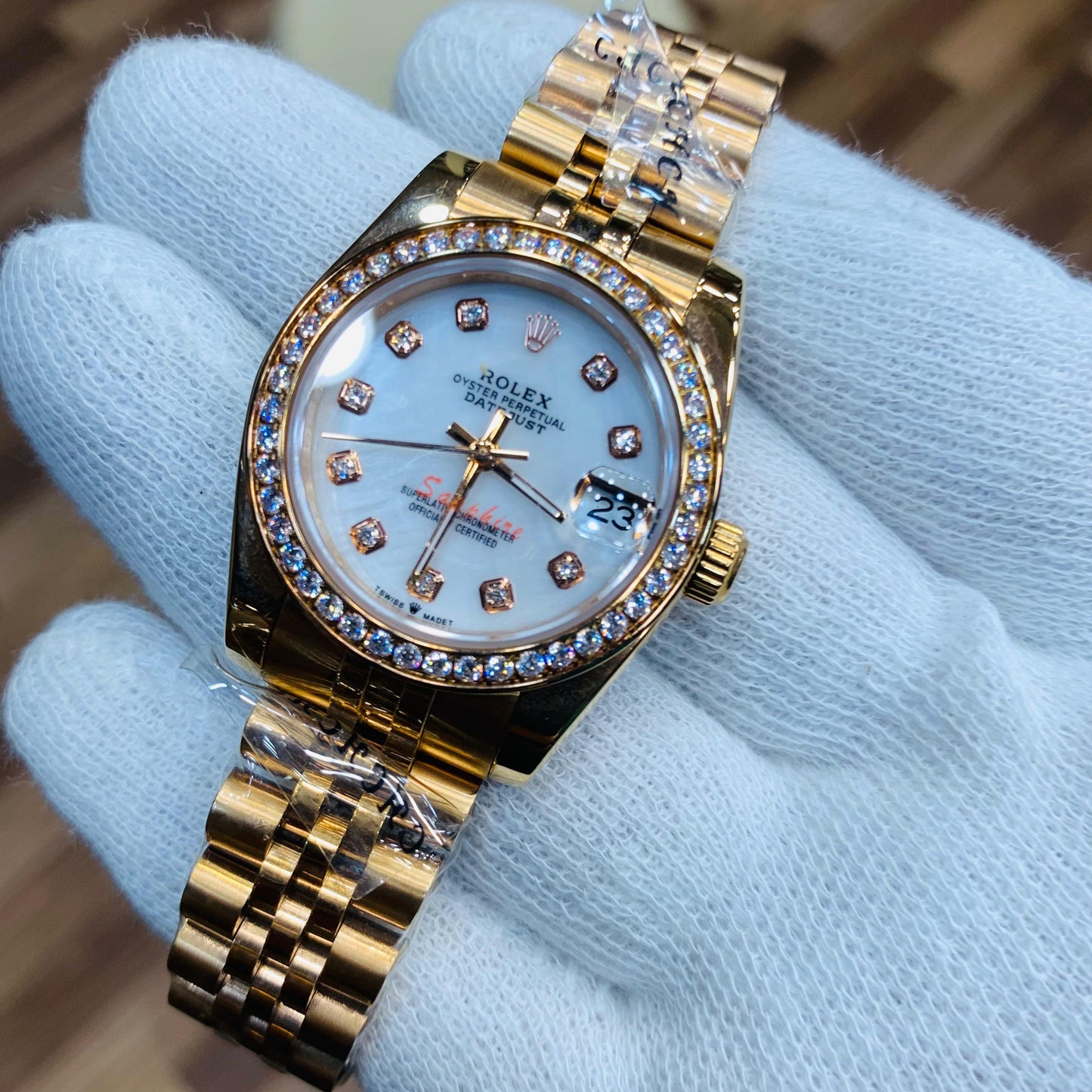 ROLEX WOMEN 31MM JUBILEE