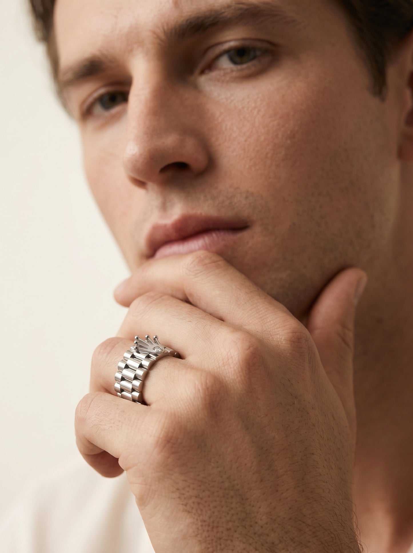 925 SILVER MEN RING-SR-20901