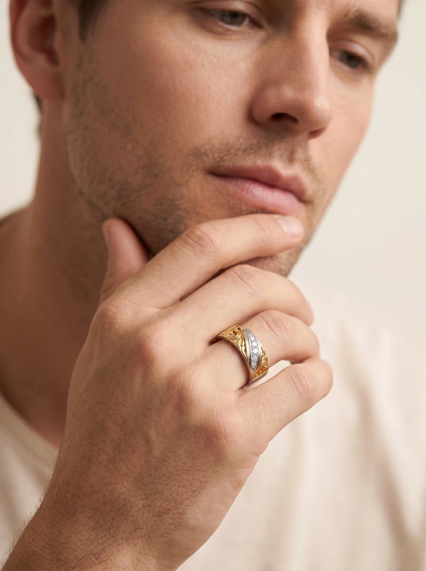 925 SILVER MEN RING-SR-21017