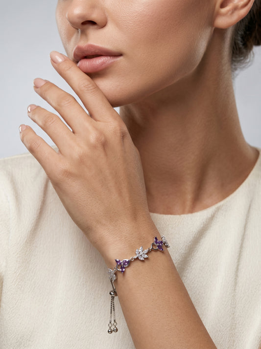 925 Sterling Silver Women Bracelet-SBT-20310