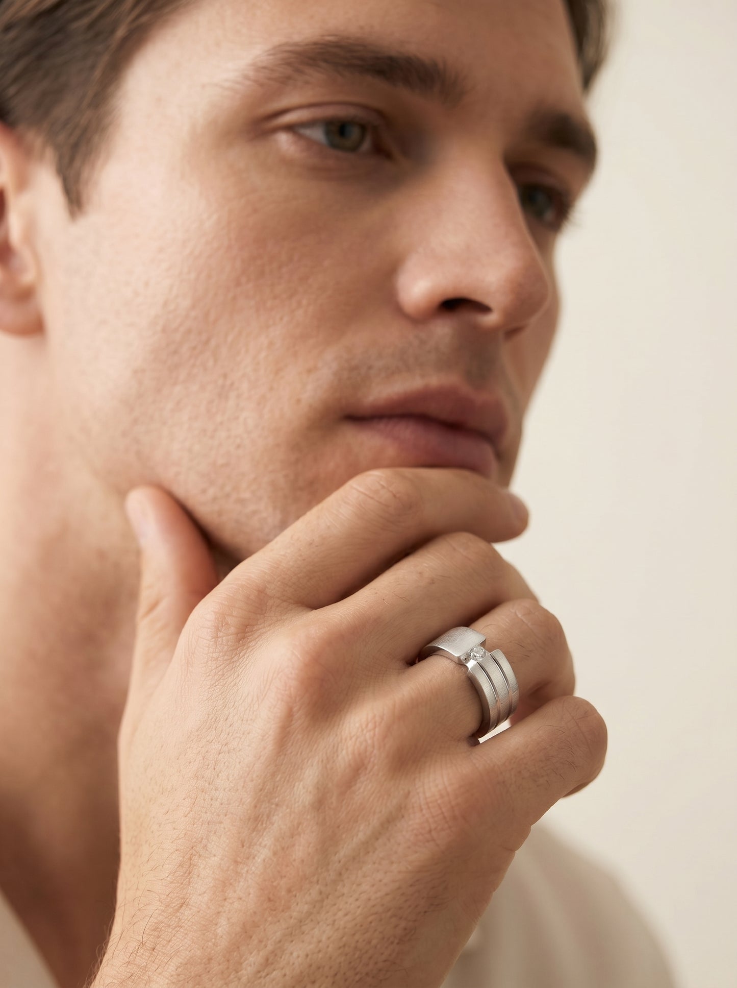 925 SILVER MEN RING-SR-21454