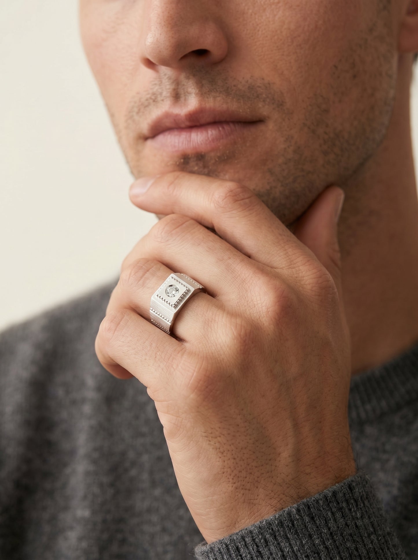 925 SILVER MEN RING-SR-20969