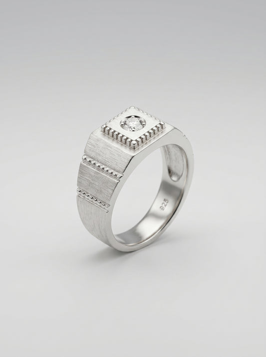 925 SILVER MEN RING-SR-20969