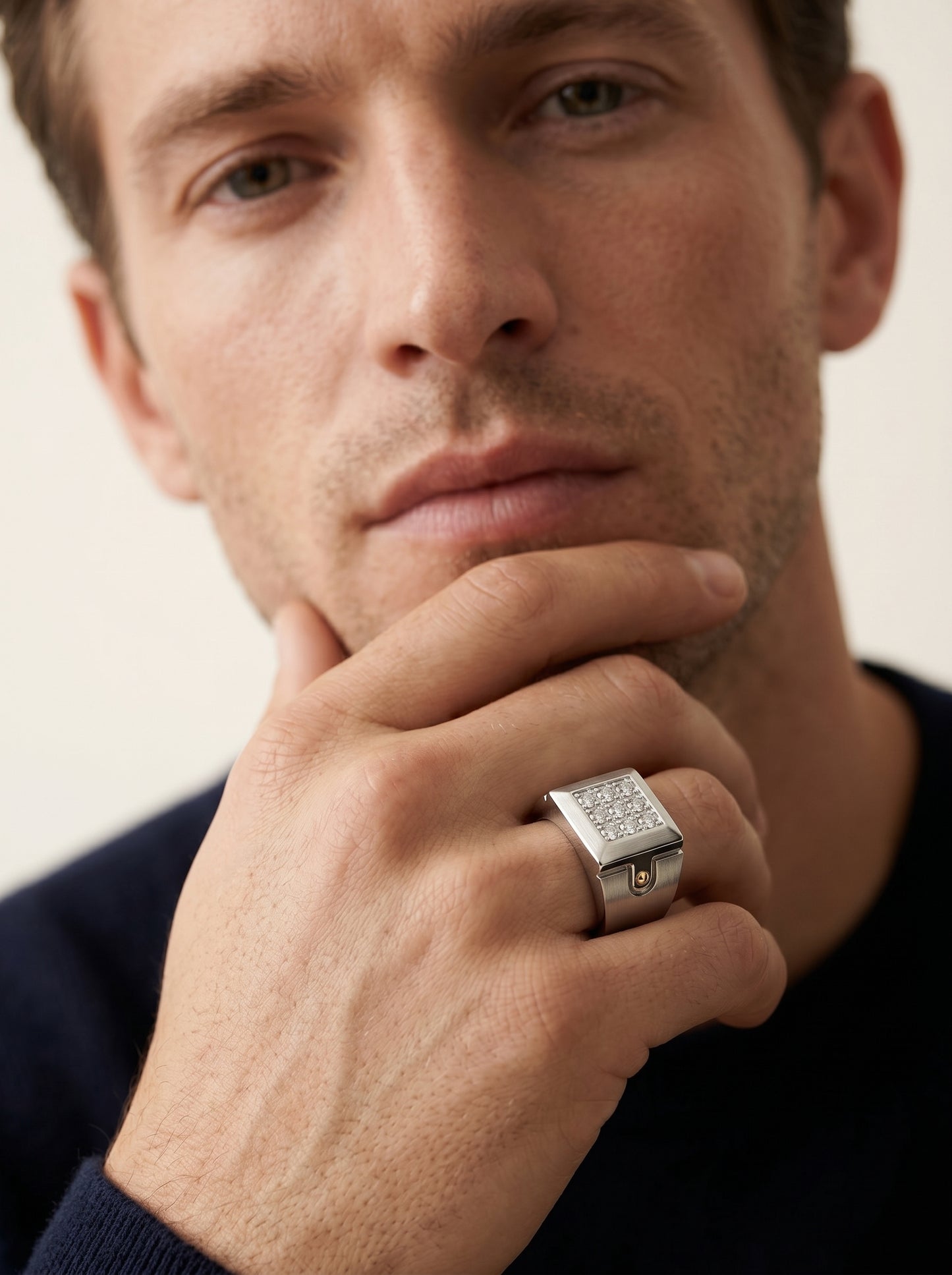 925 SILVER MEN RING-SR-21432