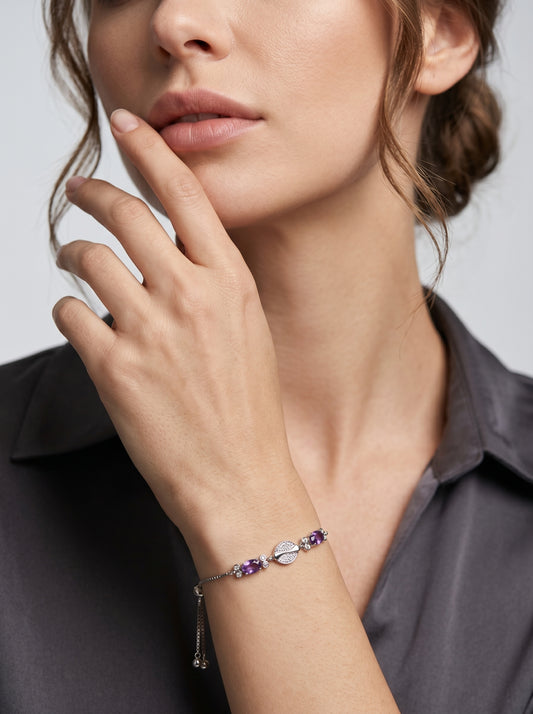 925 Sterling Silver Women Bracelet-SBT-20368