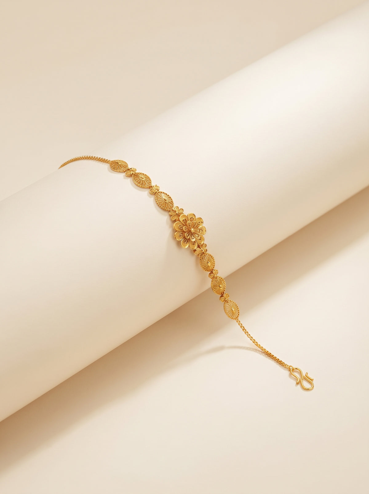 21KT GOLD BRACELET -CB-20287