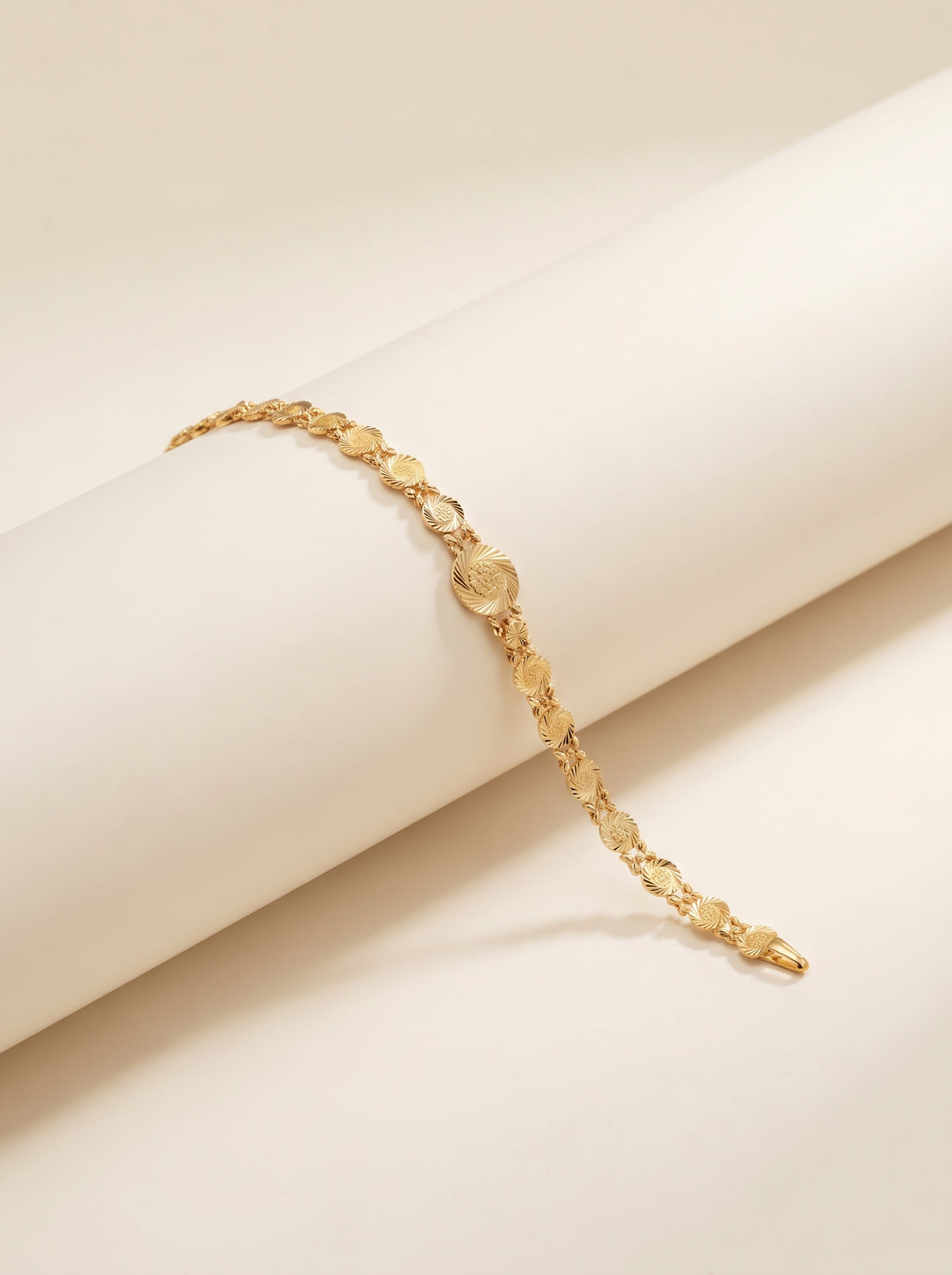 21KT GOLD BRACELET -CB-202421-26