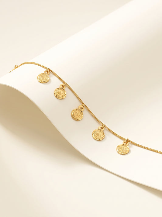 21KT GOLD BRACELET -CB-20169