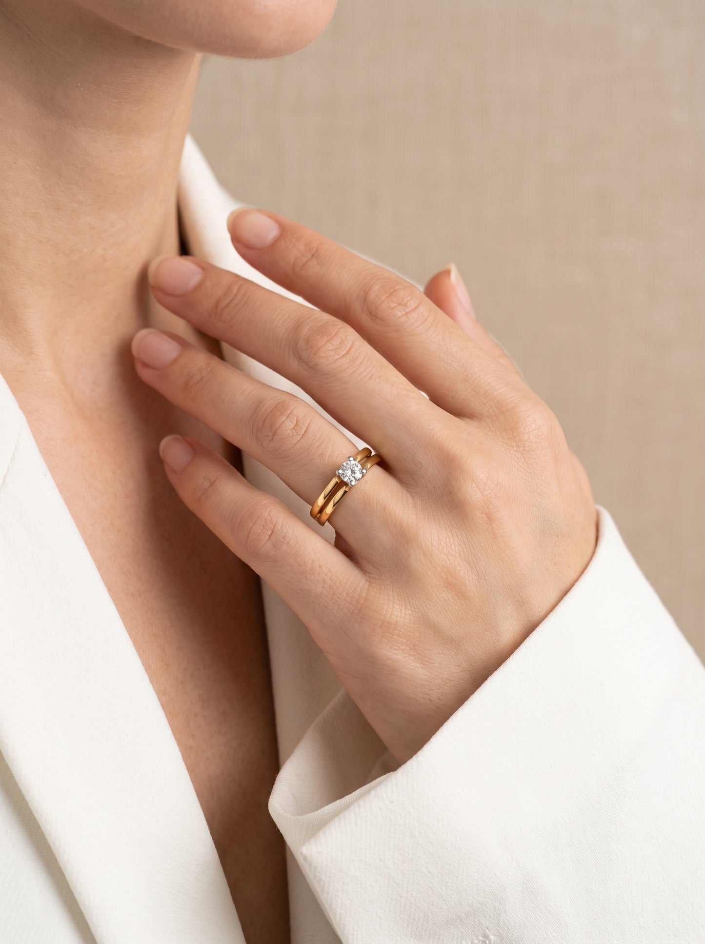 21KT Diamond Ring-DR-20108-24