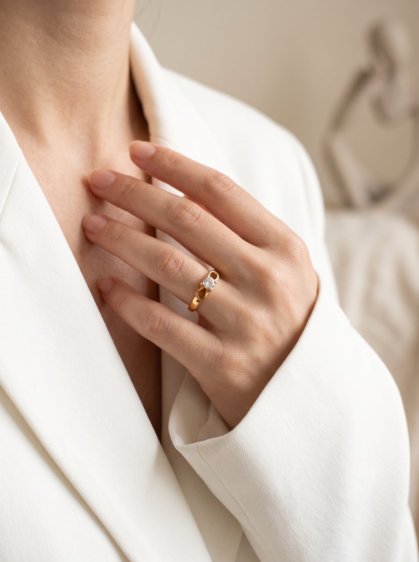 21KT Diamond Ring-DR-20115
