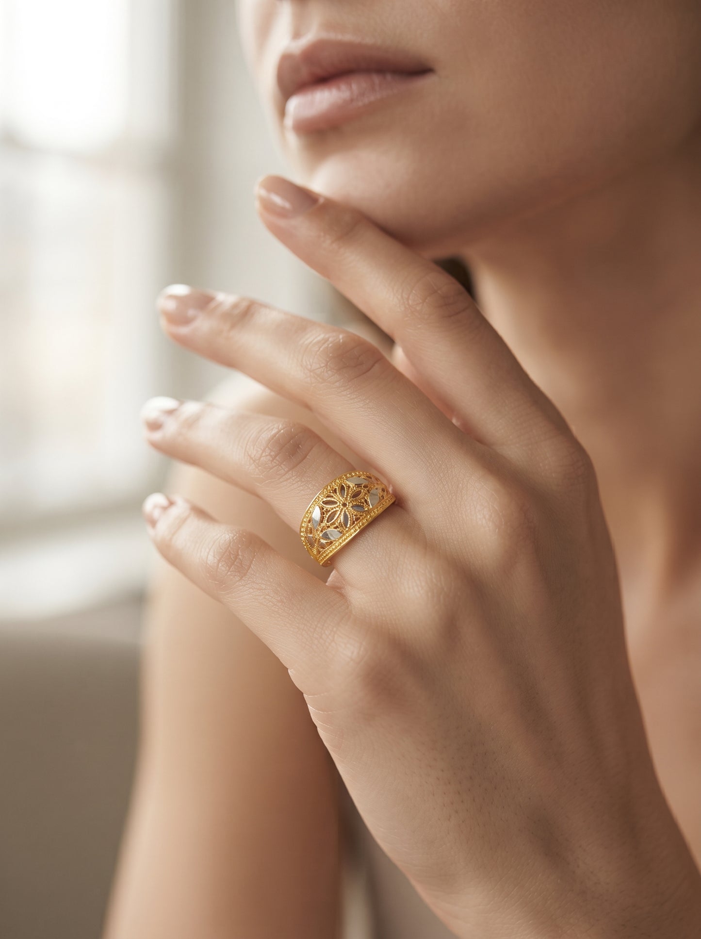 21KT Gold Ring-RG-21269