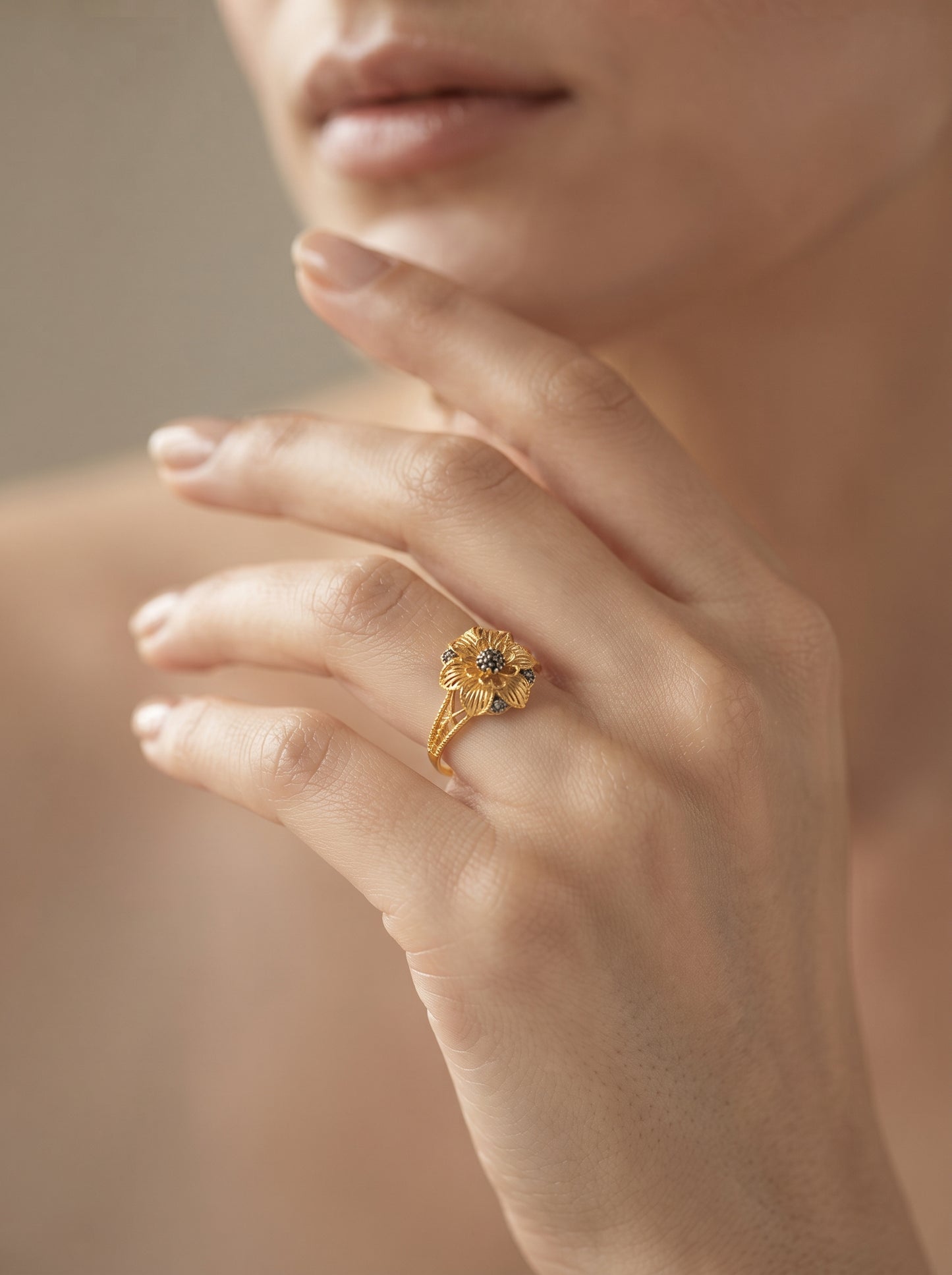 21KT Gold Ring-RG-21270