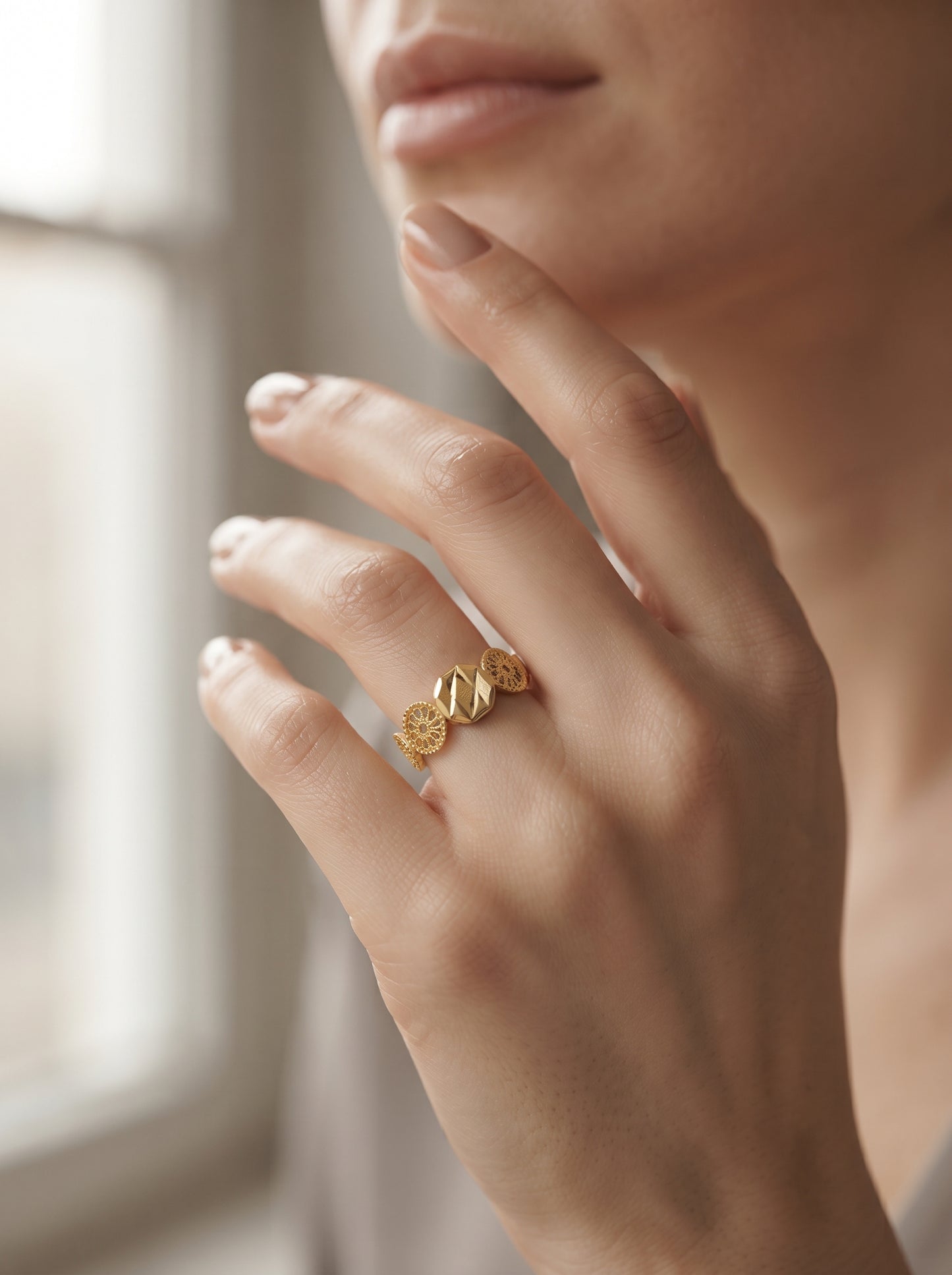 21KT Gold Ring-RG-21241