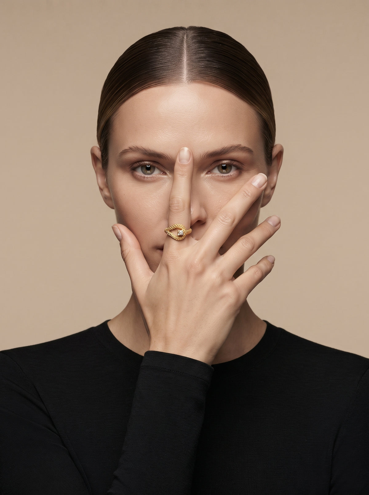 21KT Gold Ring-RG-21409-26