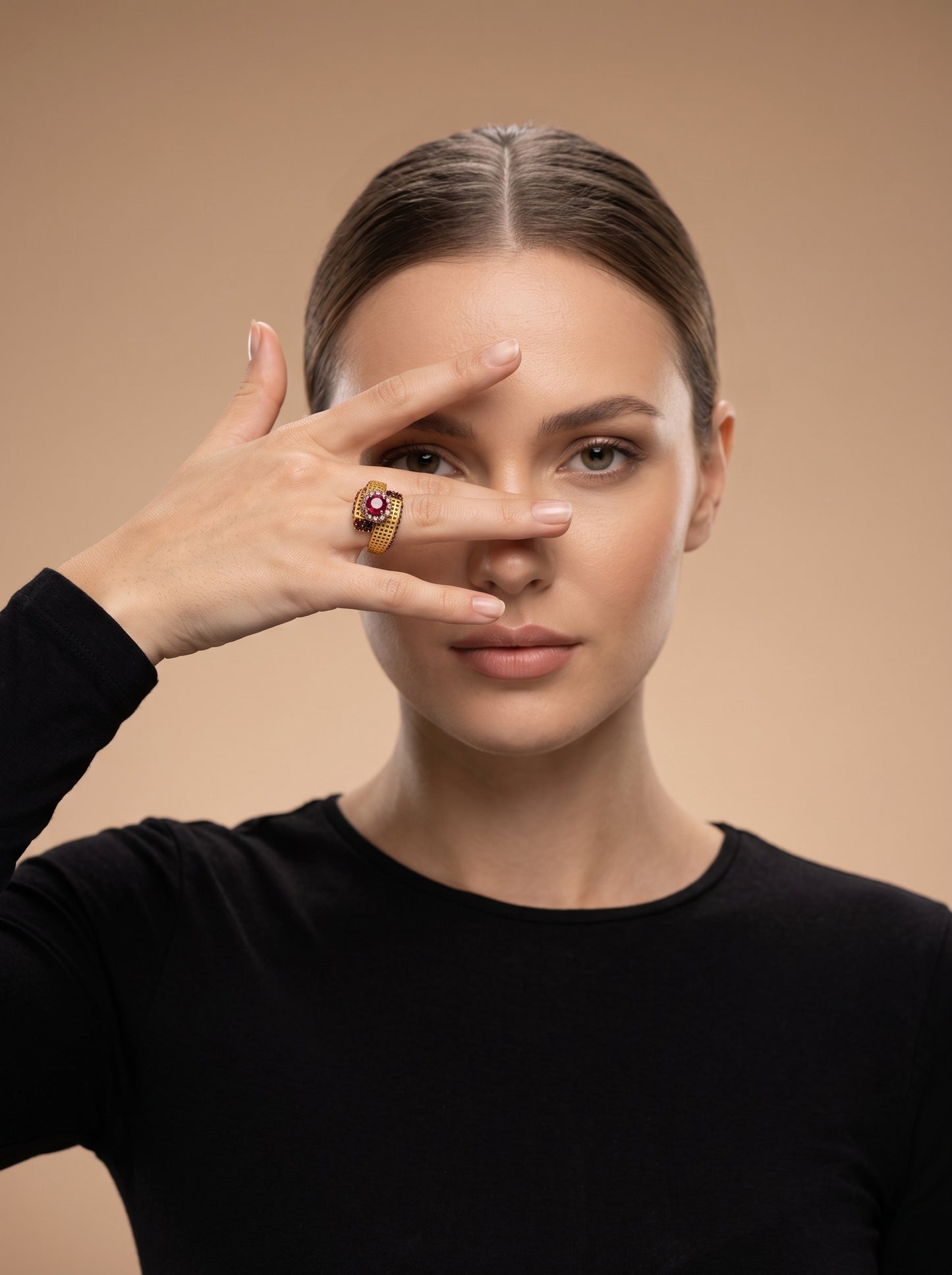 21KT Gold Ring-RG-21242