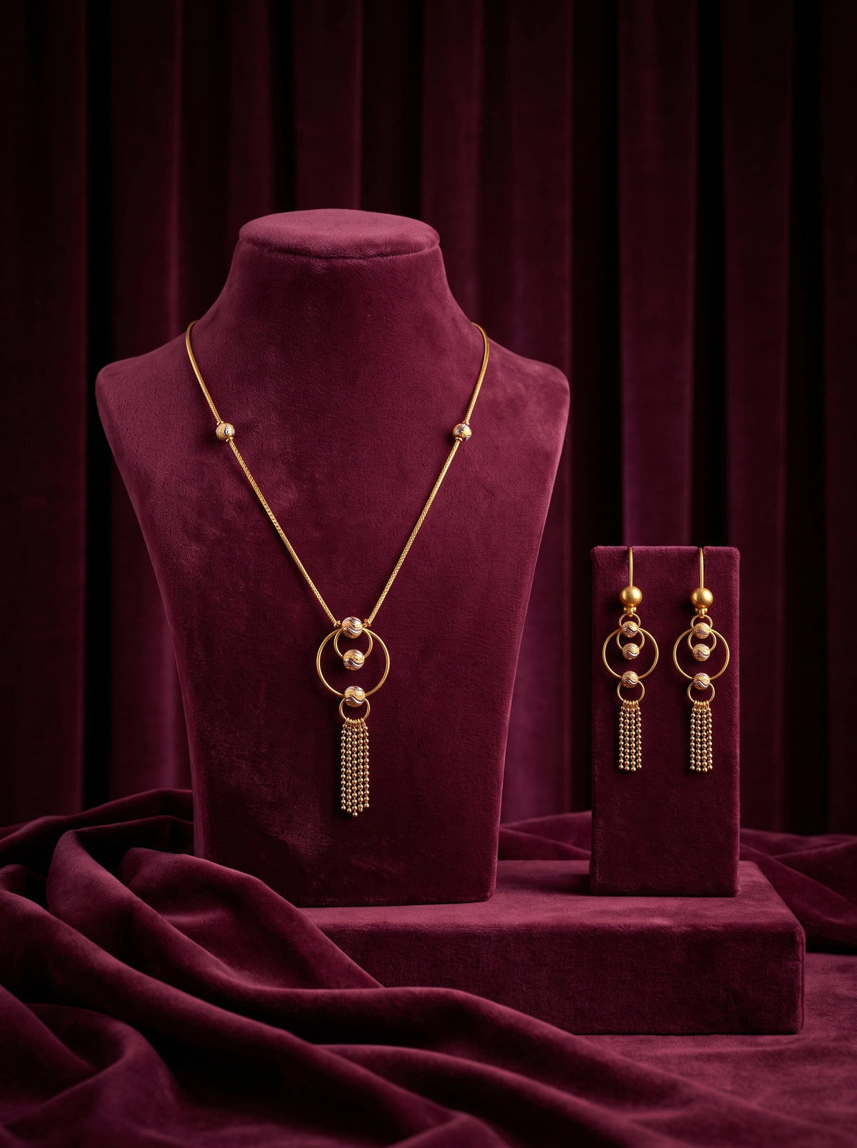 21KT Gold Necklace-PS-20062